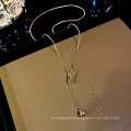 Ins Custom Design Irregular Geometry Necklace 18K Gold Plated Hip Hop Fashion Necklace For Women